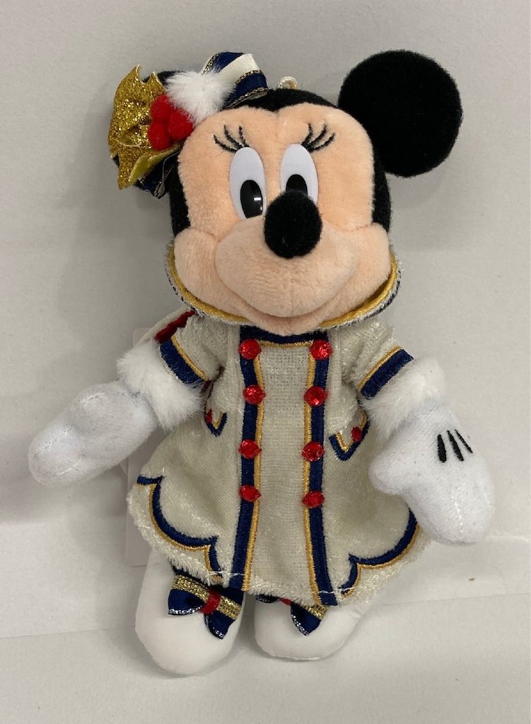 東京ディズニーシー ぬいぐるみバッジ DISNEY CHRISTMAS 2019 ミニー