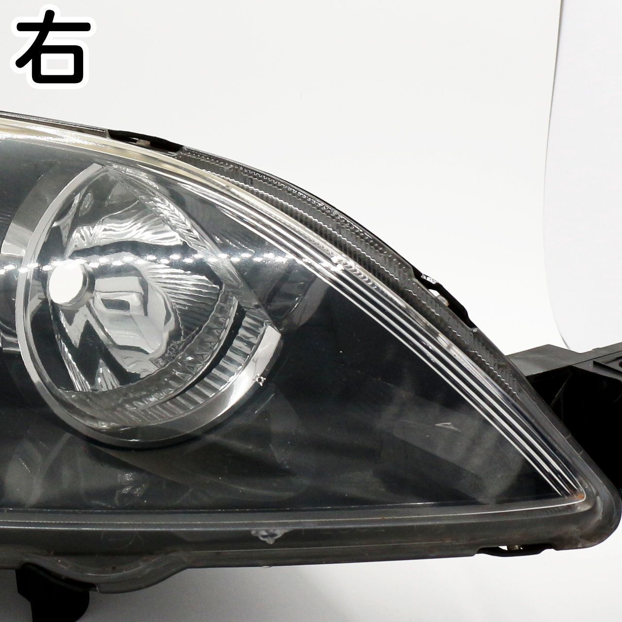 個人宅可】マツダ アクセラ BK系 HID ヘッドライト 左右 現状販売