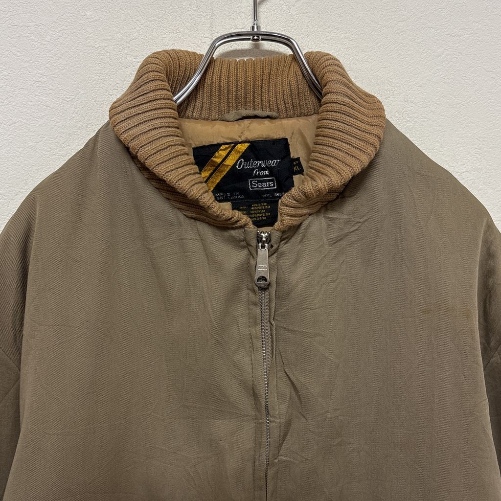 Sears】 70s Padded Pharaoh Jacket Vintage Plain 中綿入りファラオ