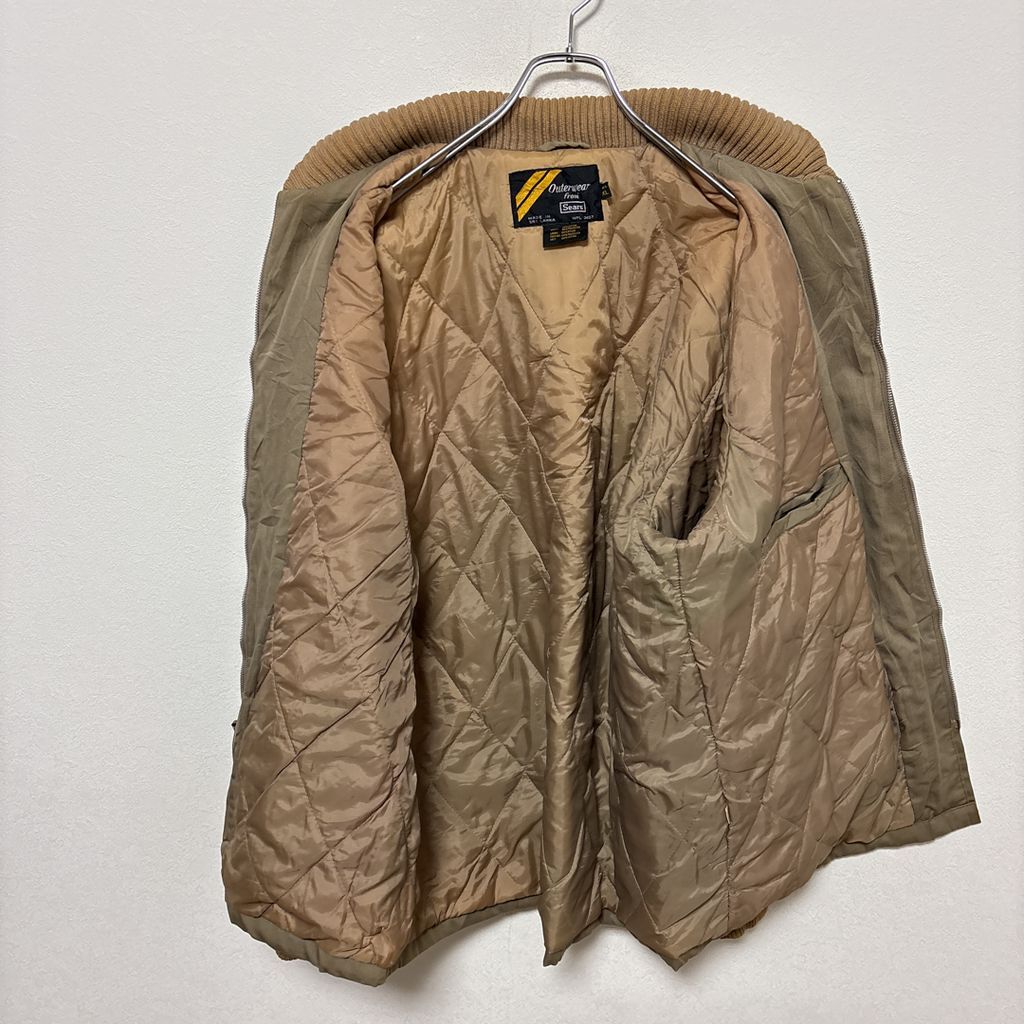 Sears】 70s Padded Pharaoh Jacket Vintage Plain 中綿入りファラオ