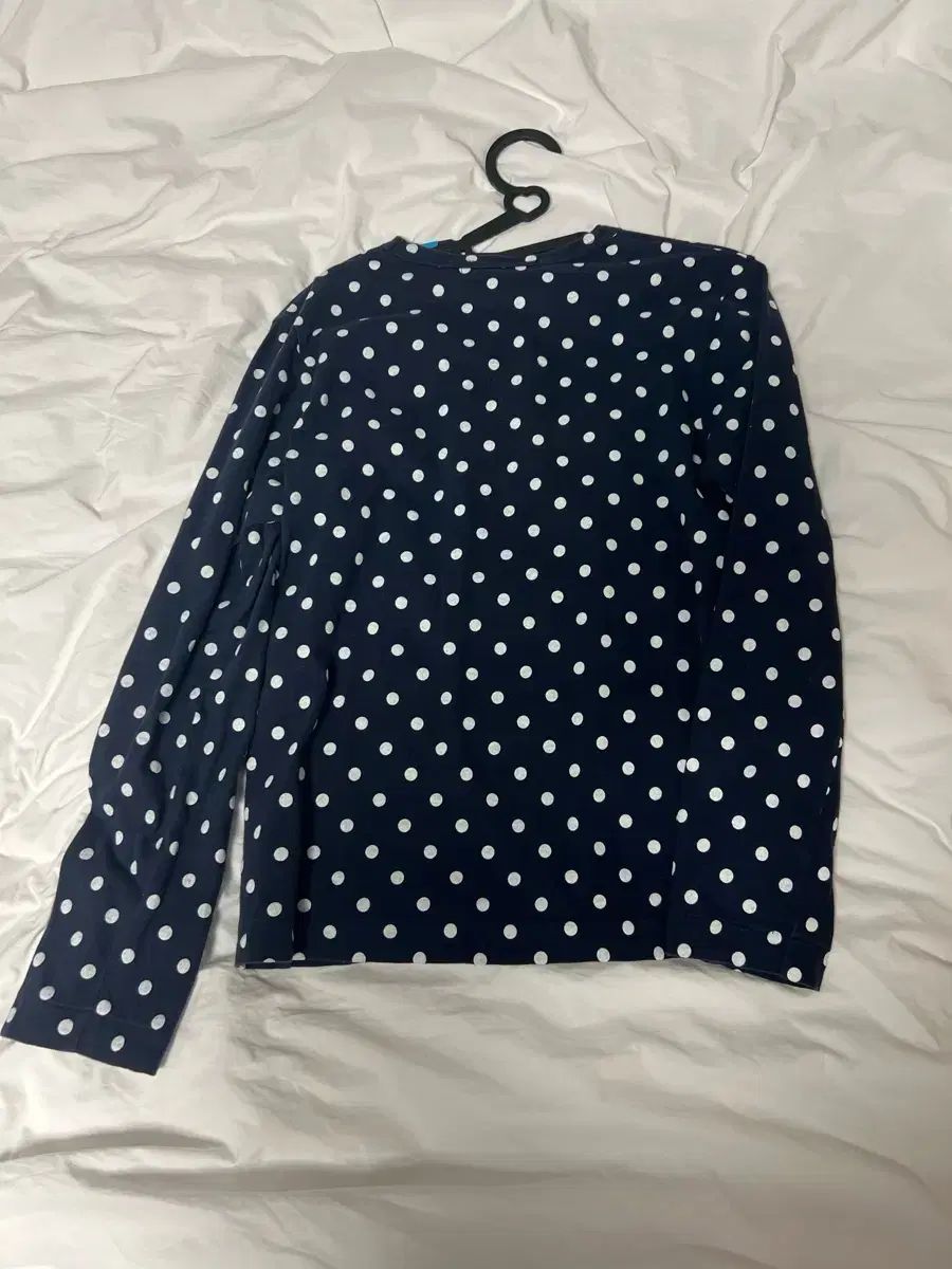 コム・デ・ギャルソン ドット 長袖Tシャツ ネイビー - メルカリ