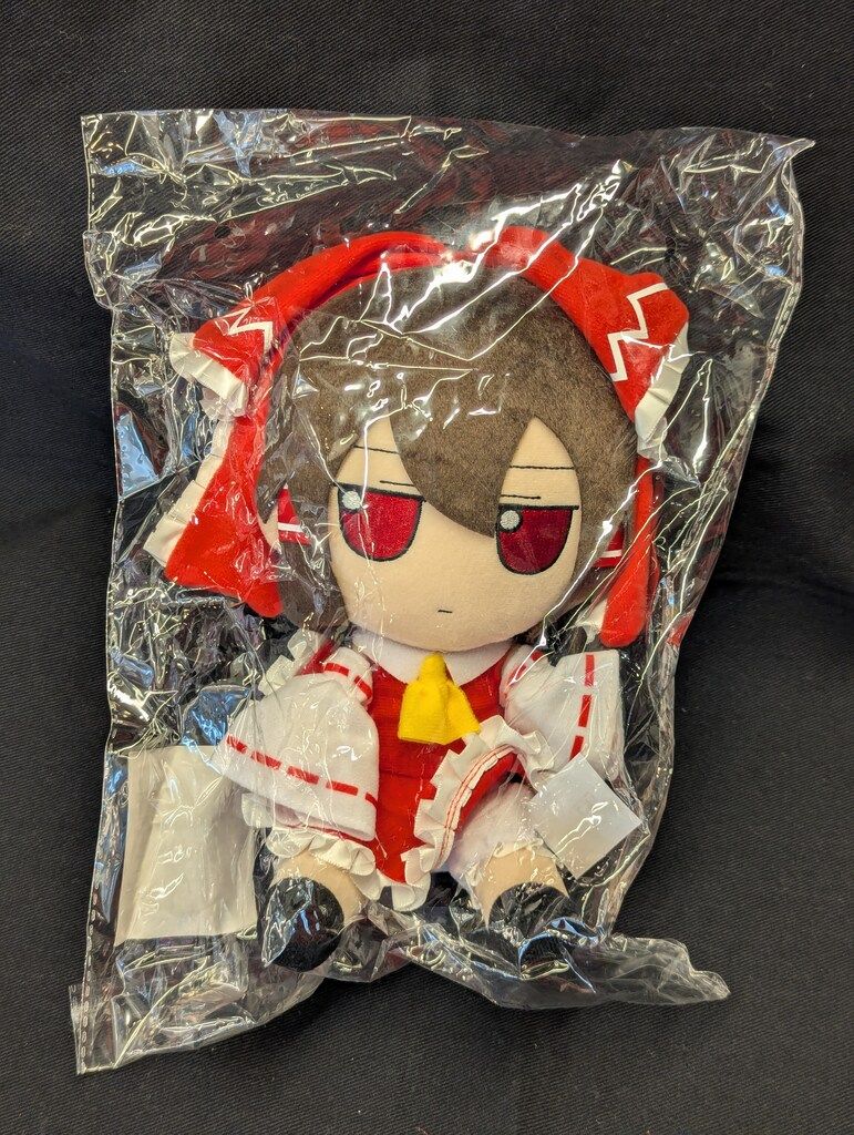 Gift 東方ぬいぐるみシリーズ ふもふもれいむ ver 1 5 54