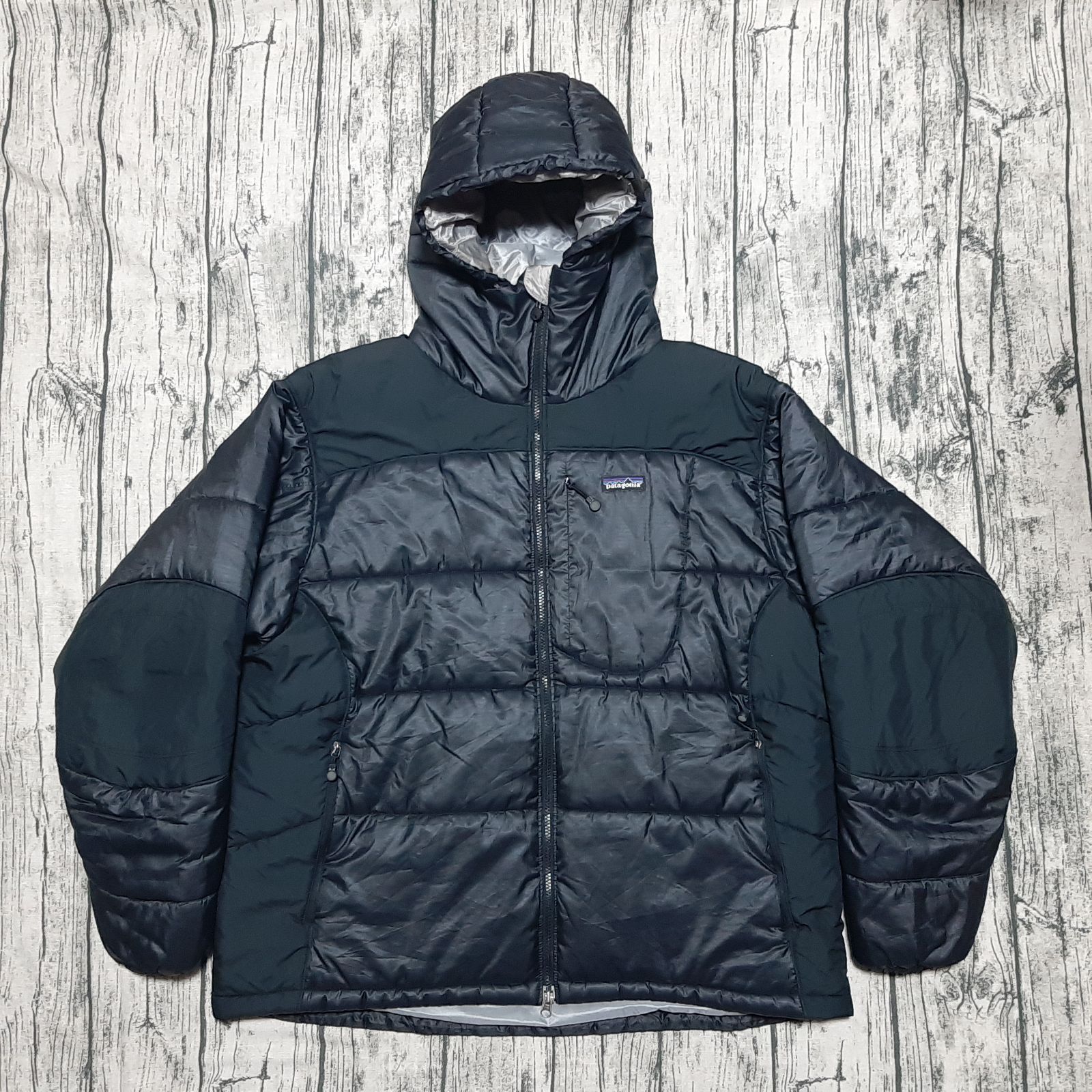size XL】patagonia Das Parka Black Silver 2007 パタゴニア ダス
