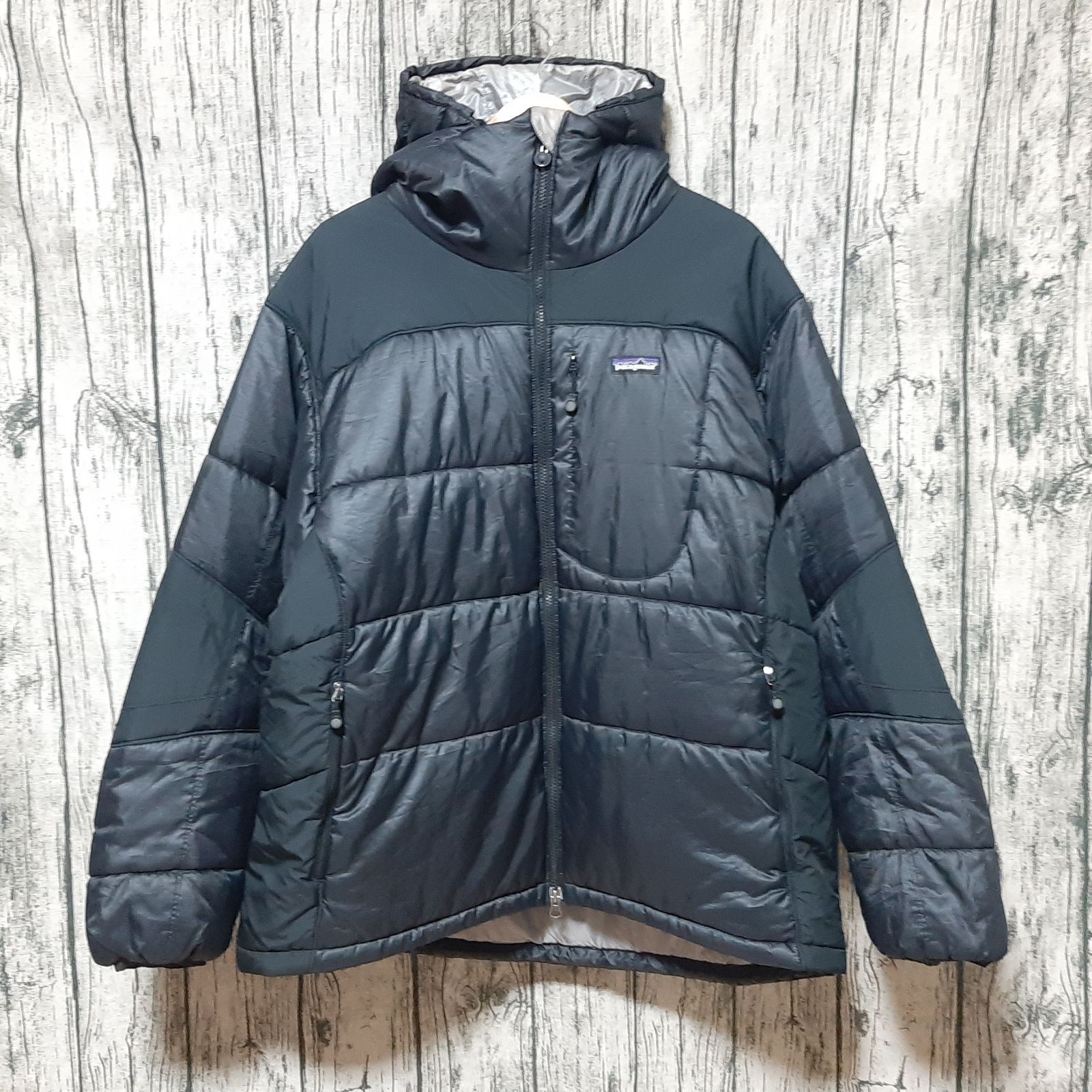 size XL】patagonia Das Parka Black Silver 2007 パタゴニア ダス