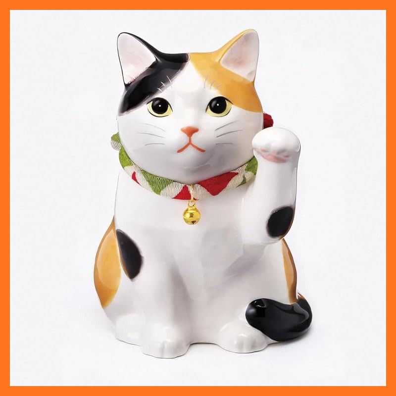 新品】 薬師窯 招き猫(みけ)うちの (開運シール付) - メルカリ