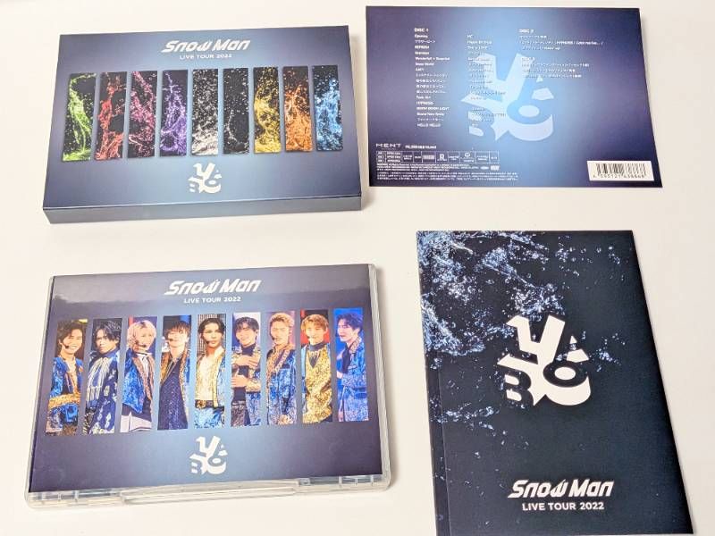 Snow Man 通常盤 ライブDVD 2点セット LIVE TOUR 2021 Mania / LIVE