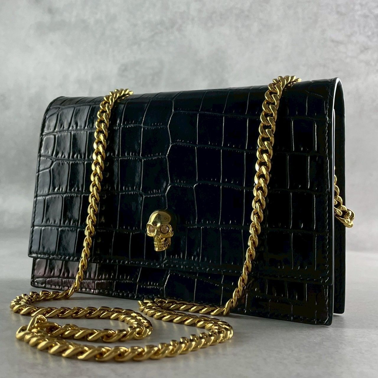 未使用級✨Alexander McQueen SKULL BAG アレキサンダーマックイーン