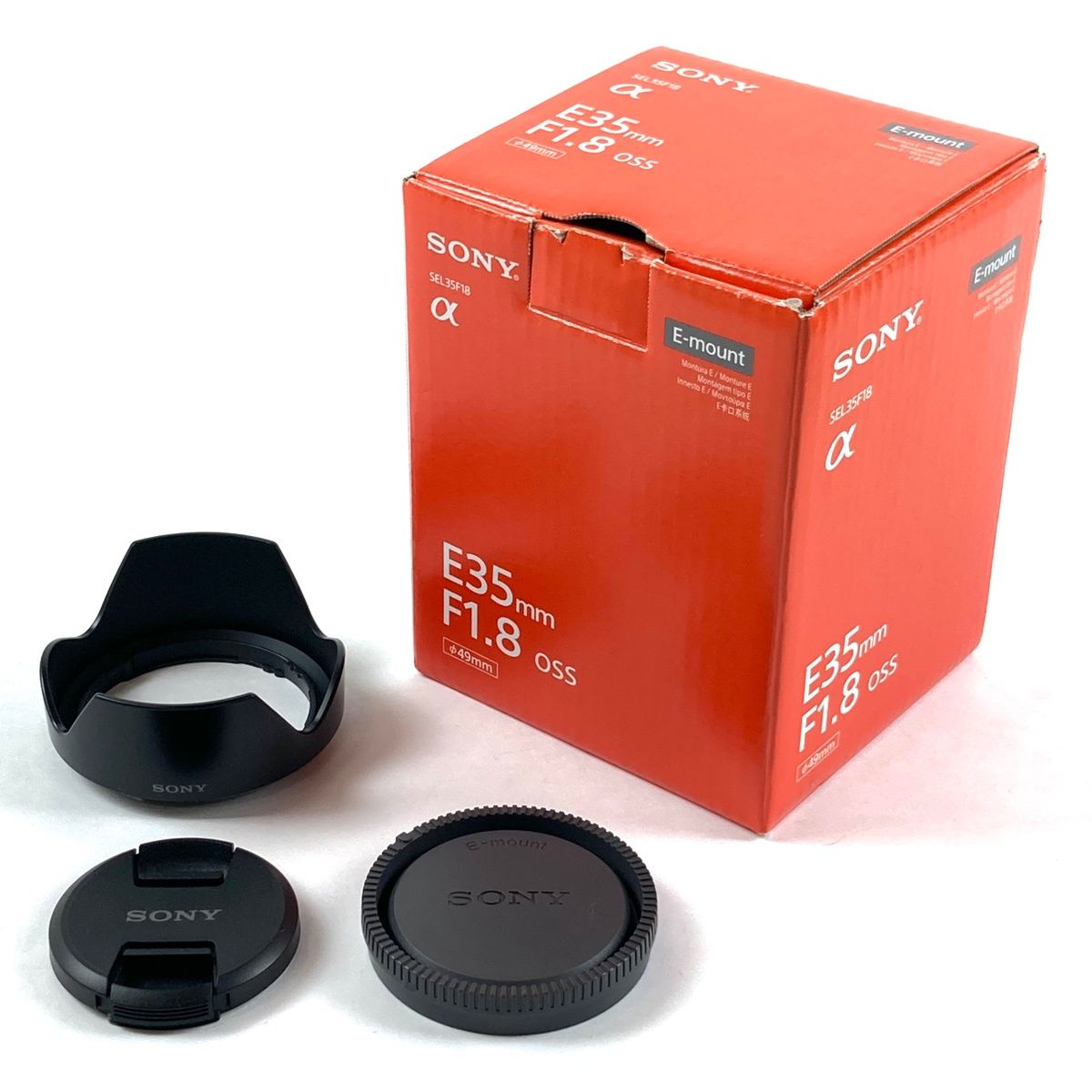 ソニー SONY E 35mm F1.8 OSS SEL35F18 一眼カメラ用レンズ（オート