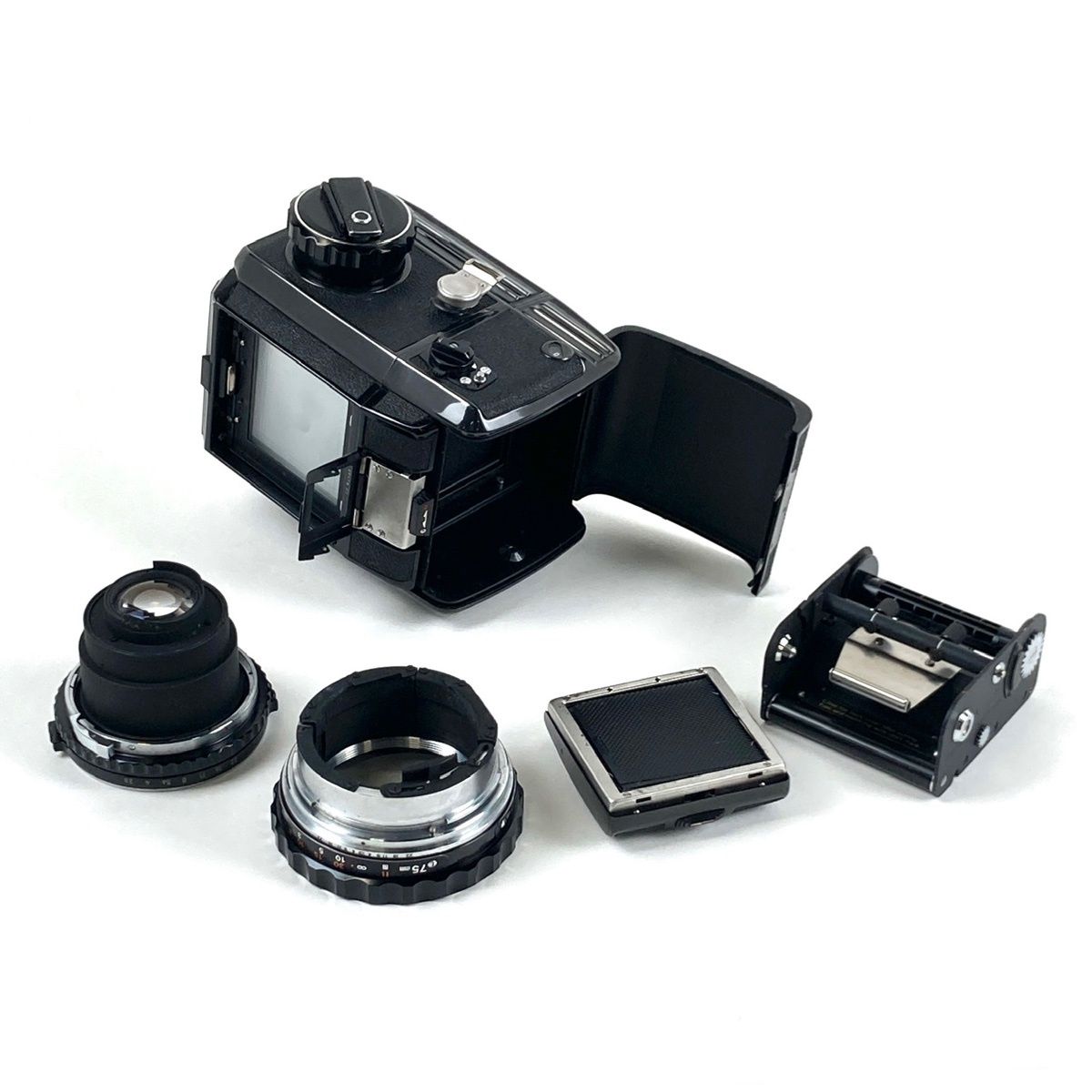 ゼンザブロニカ Zenza Bronica S2 後期 + NIKKOR-P 75mm F2.8 中判