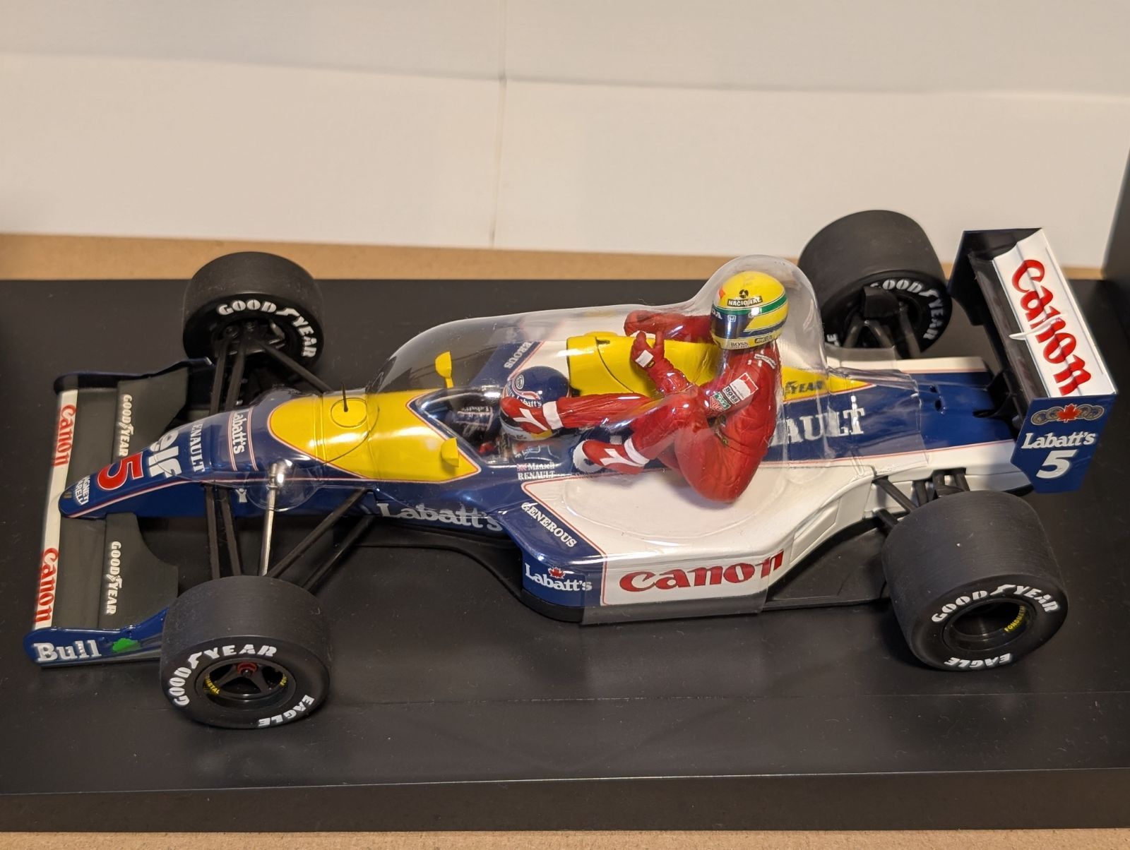 説明要確認 1/18ミニチャンプスウィリアムズFW14ナイジェル・マンセル