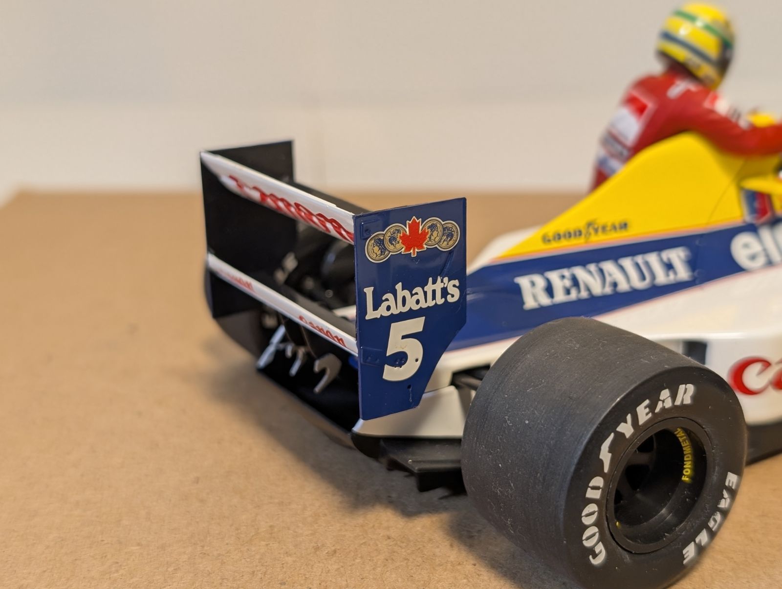 説明要確認 1/18ミニチャンプスウィリアムズFW14ナイジェル・マンセル