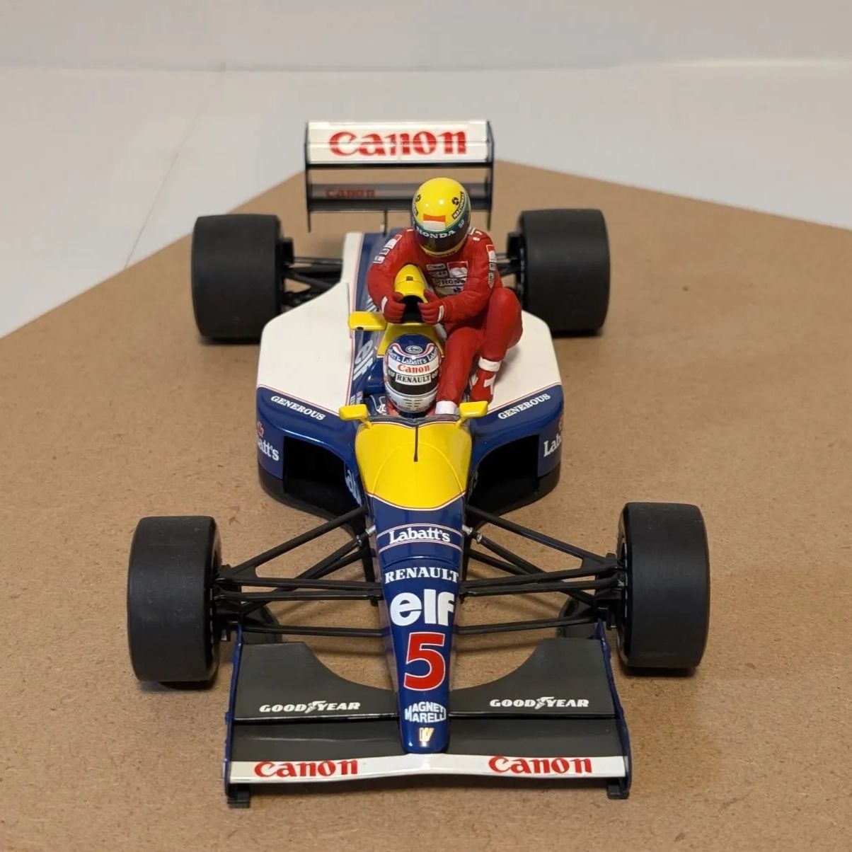 説明要確認 1/18ミニチャンプスウィリアムズFW14ナイジェル・マンセル