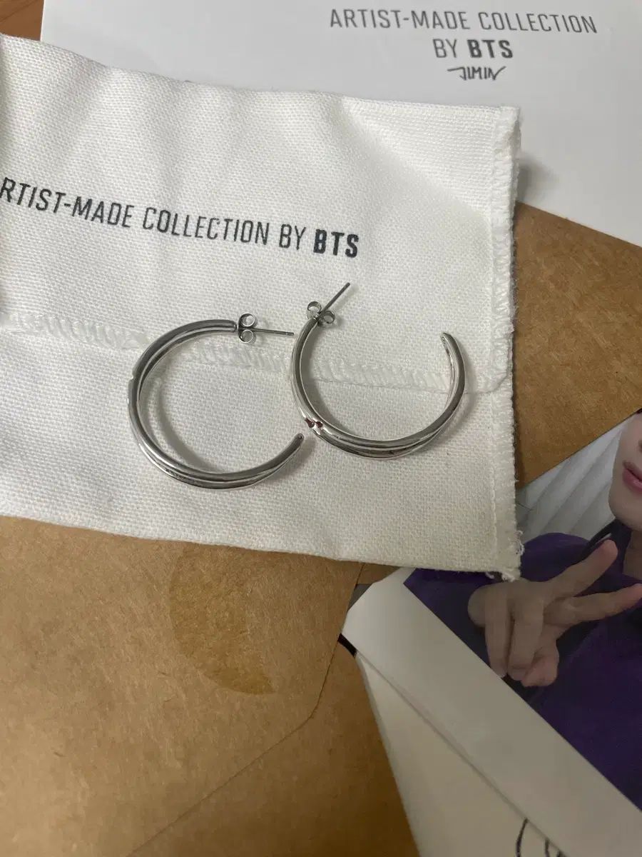 BTS ジミン Artistメイド イヤリング 公式BTS ジミン JIMIN ARTIST 