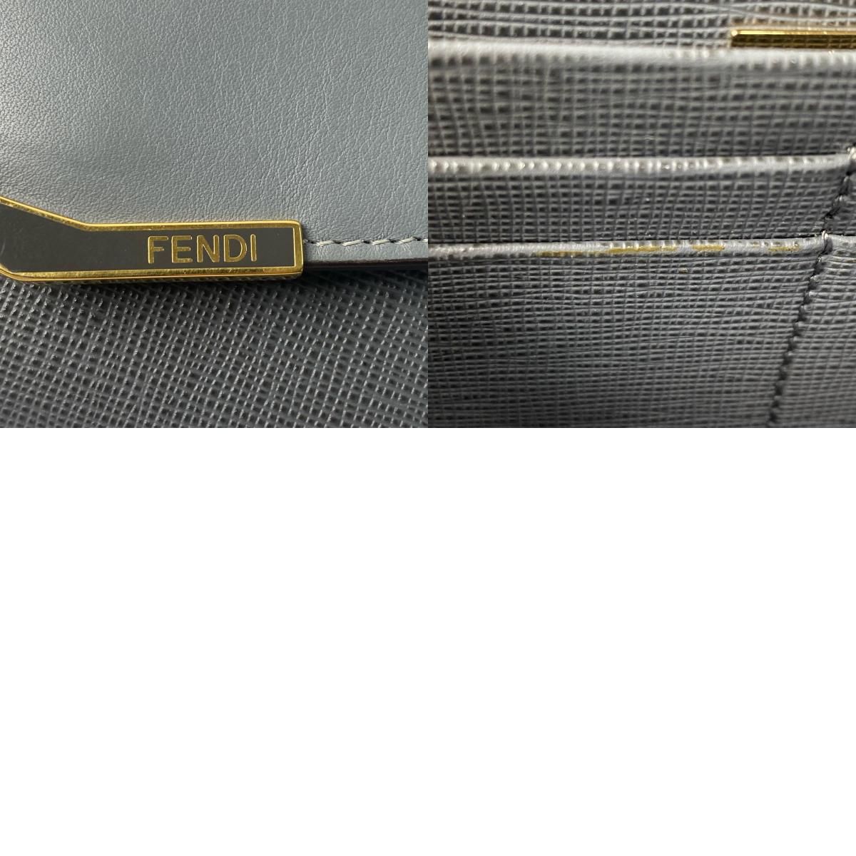 美品 フェンディ FENDI レディース 長財布 トゥージュール フラップ 