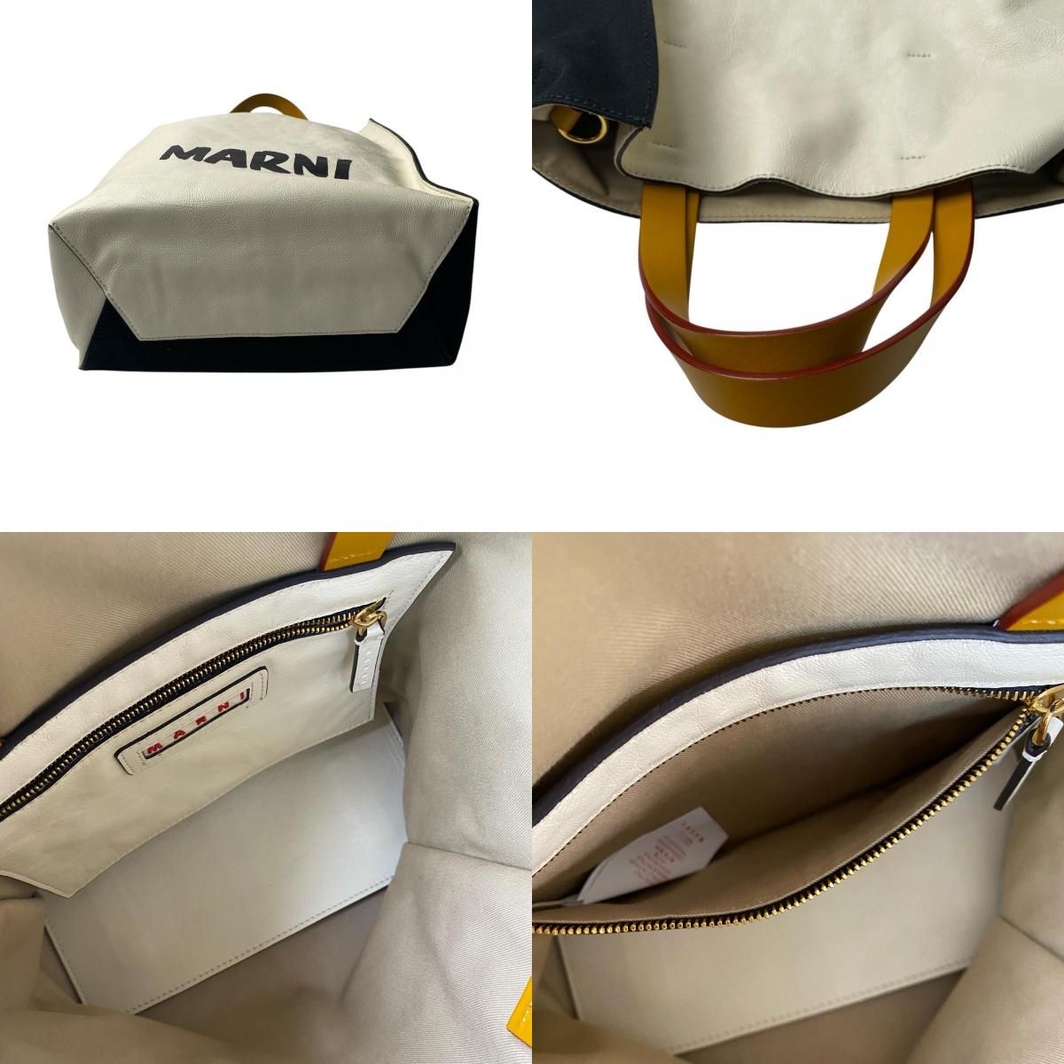 マルニ MARNI レディース ミュゼオ バイカラー 2way ショルダーバッグ 