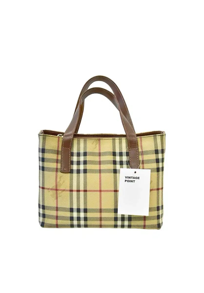 バーバリー ノヴァチェック ミニ トートバッグ (正規品) - メルカリ