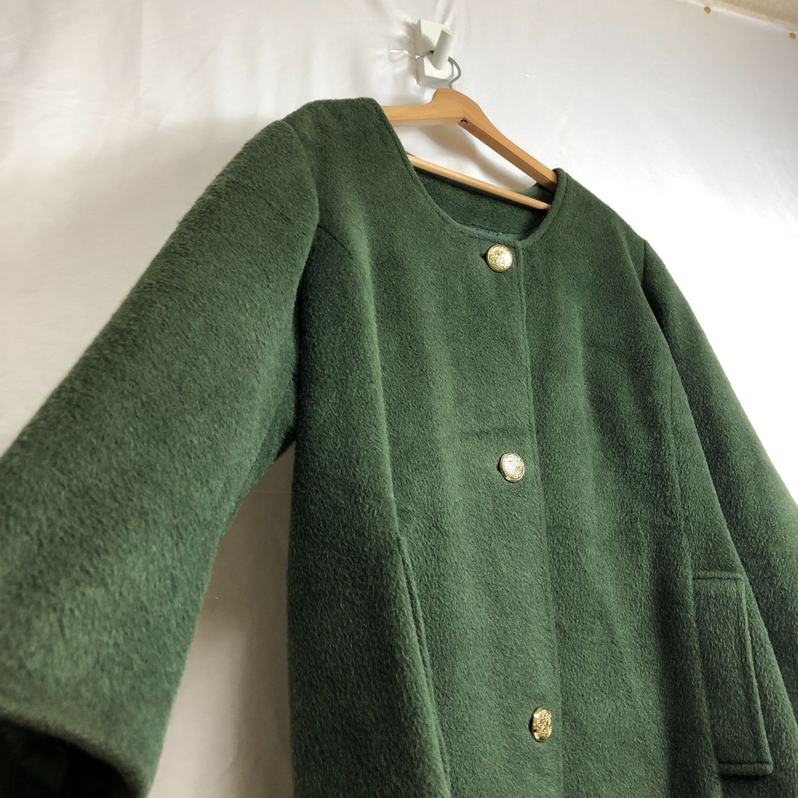 コート レディース グリーン系 SGAW10-9183 - メルカリ