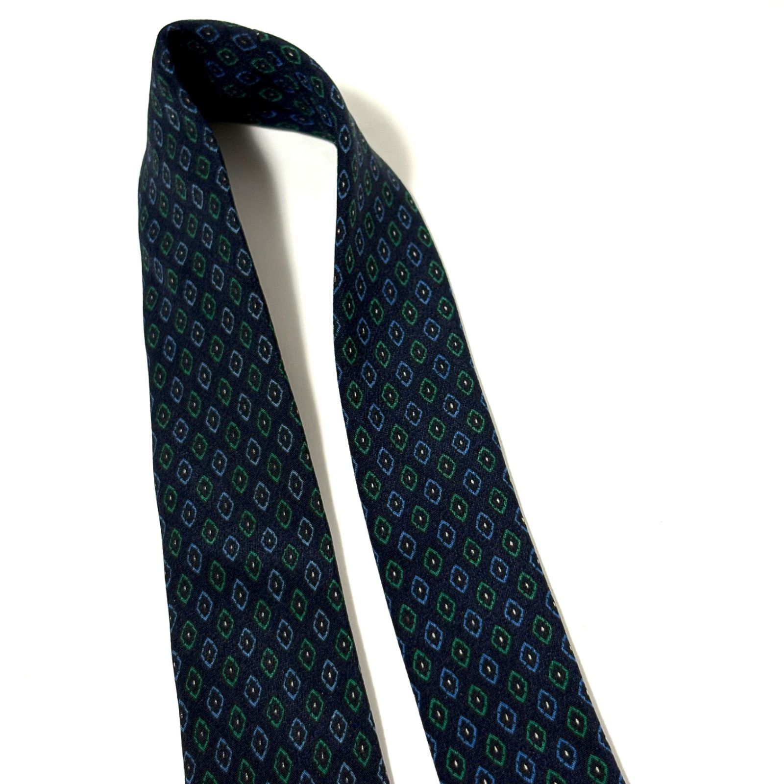 クリスチャンディオール ブランド ネクタイ ダークネイビー 濃紺
