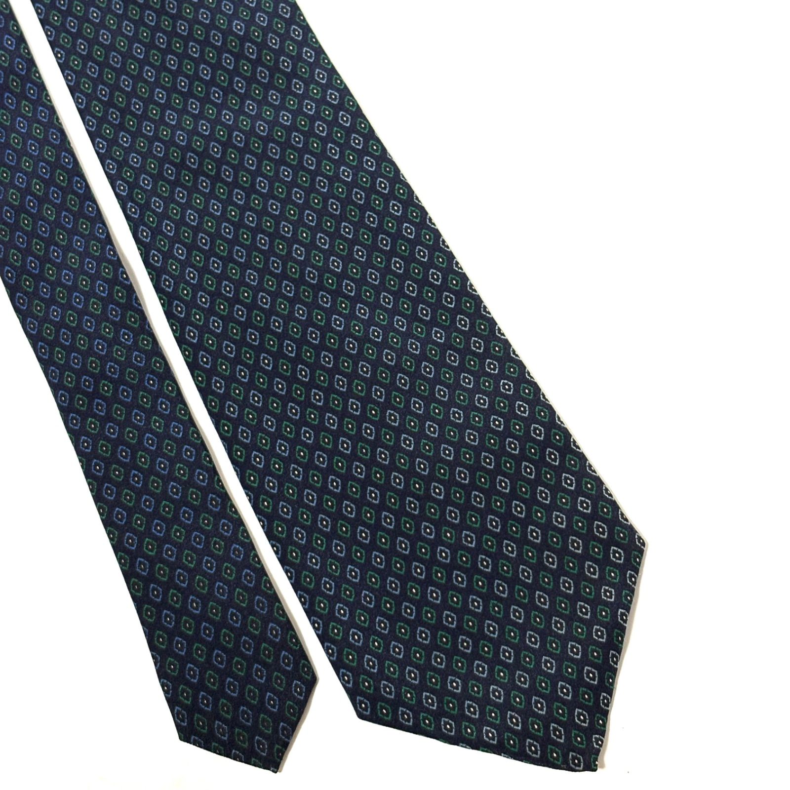 クリスチャンディオール ブランド ネクタイ ダークネイビー 濃紺