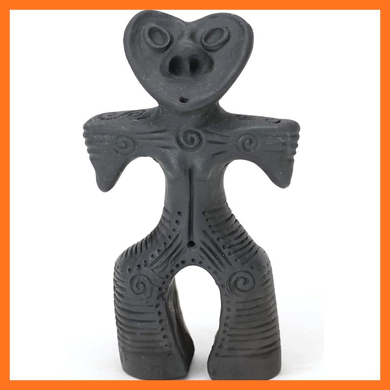 新品】 ハート土偶 群馬県出土 縄文 土偶 中（高さ14）陶器製複製品