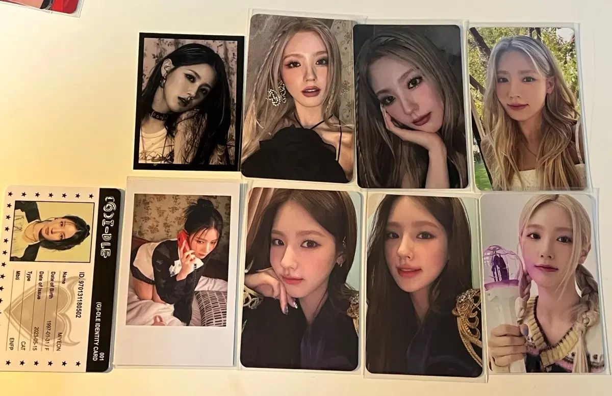 G I-DLE ミヨン MIYEON トレカ まとめセット