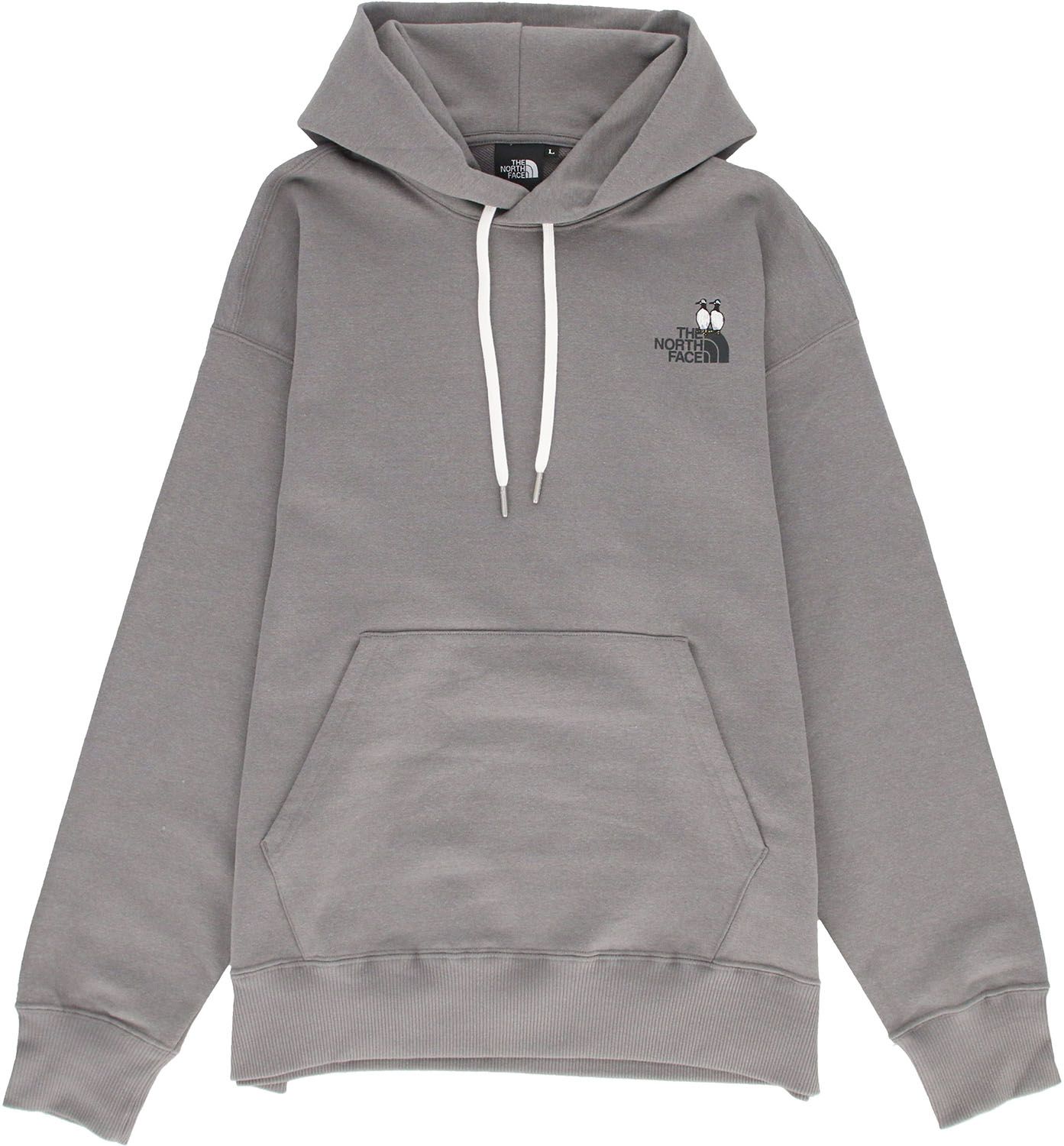 ザ ノース フェイス THE NORTH FACE アウトドア ズーピッカーフーディ メンズ レディース スウェットパーカー トップス 長袖 ロングスリーブ プルオーバー 普段着 シンプル カンガルーポケット 動物 アニマル NT 12 SP スモークドパール