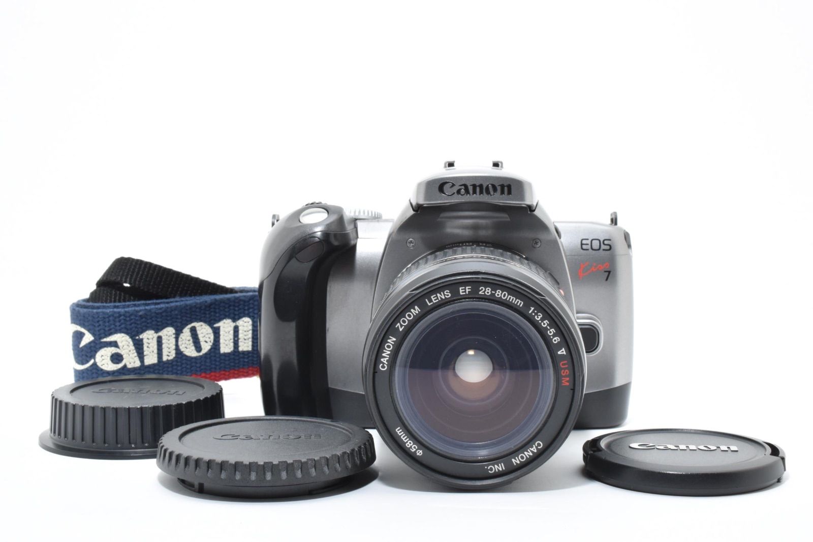 美品】キヤノン Canon EOS Kiss 7 フィルム一眼カメラ - メルカリ