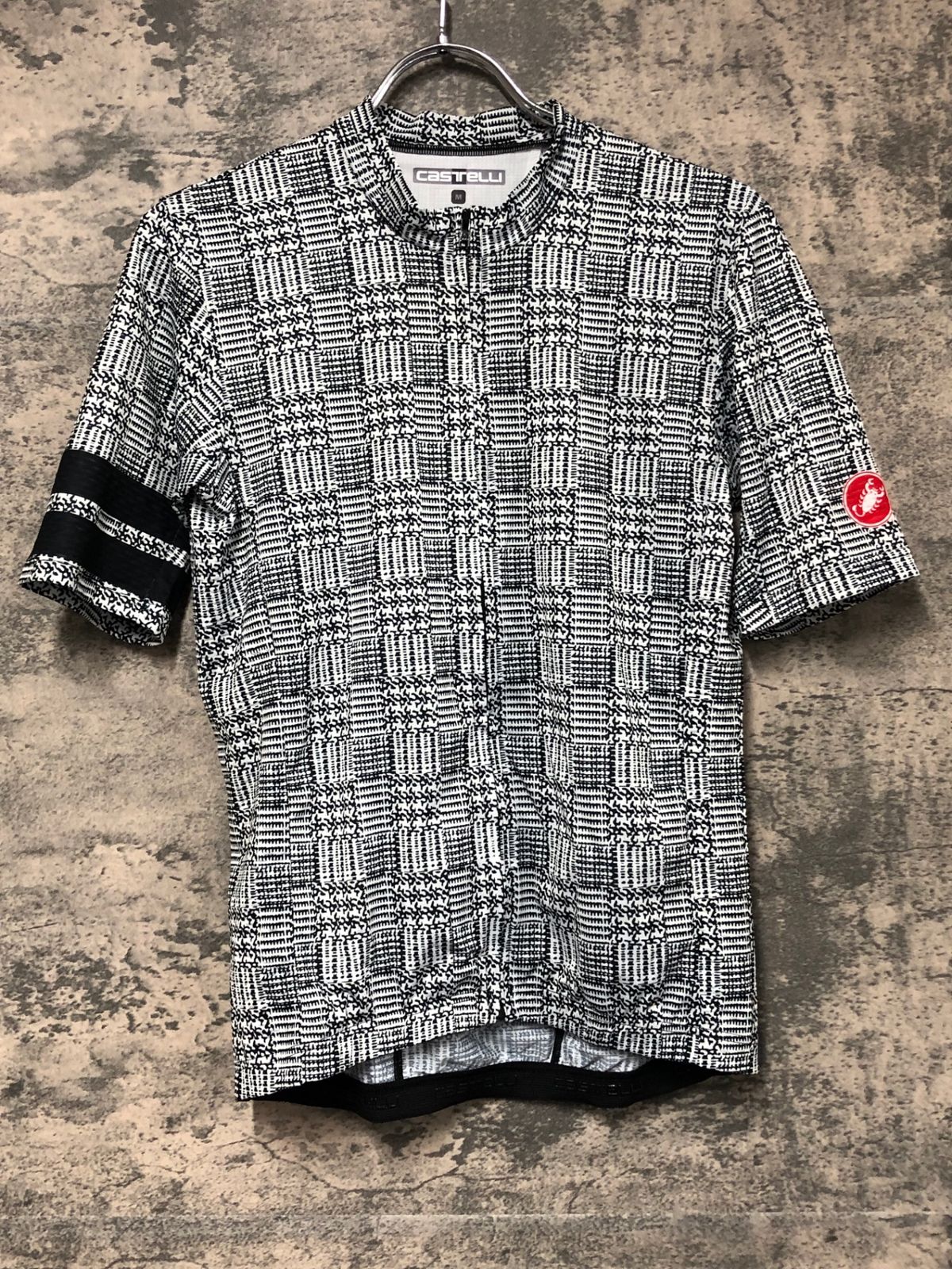 JV724 カステリ CASTELLI 半袖 サイクルジャージ 総柄 M - メルカリ