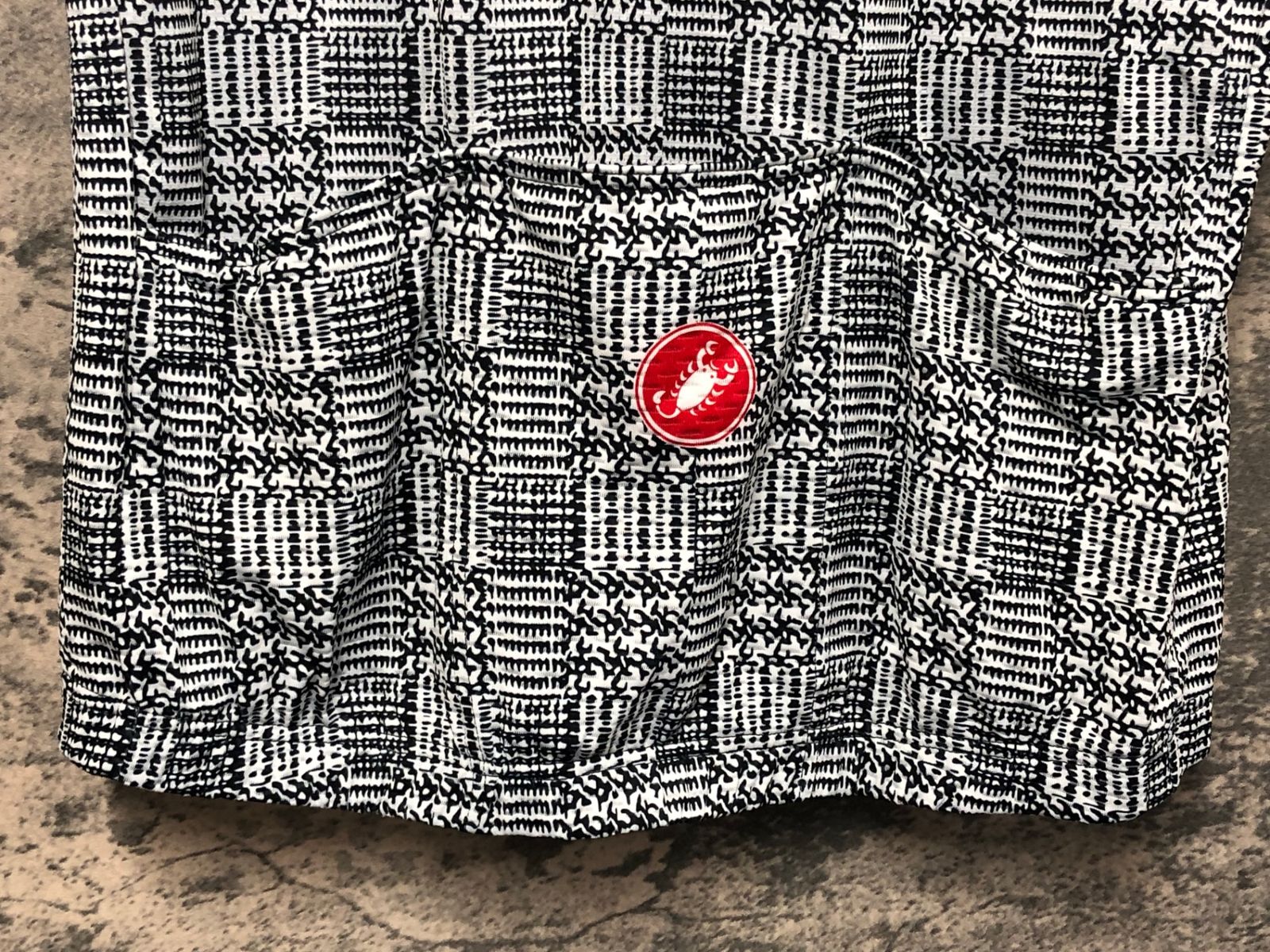 JV724 カステリ CASTELLI 半袖 サイクルジャージ 総柄 M - メルカリ