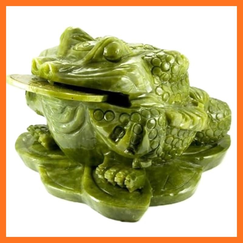 新品】 モードデラカーサ[Mode Dela Casa] 彫刻置物】銭蛙(三本足蛙