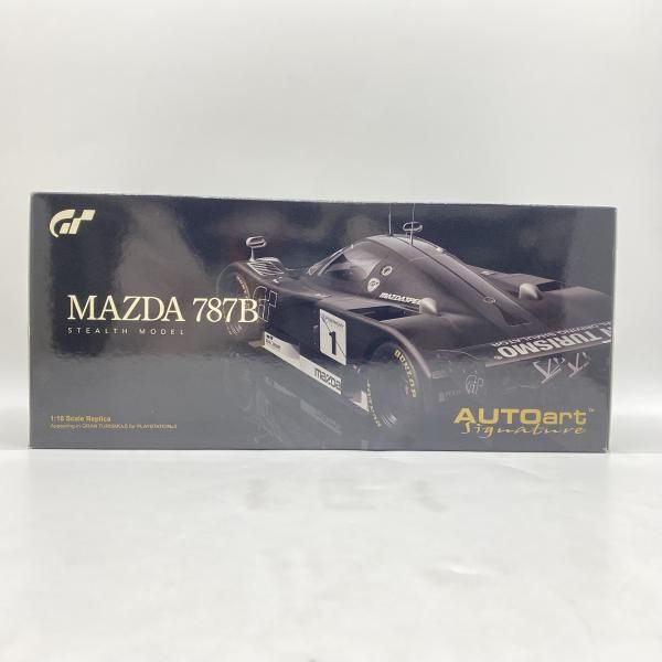 中古】 開封) 1／18 オートアート マツダ 787B ステルスモデル
