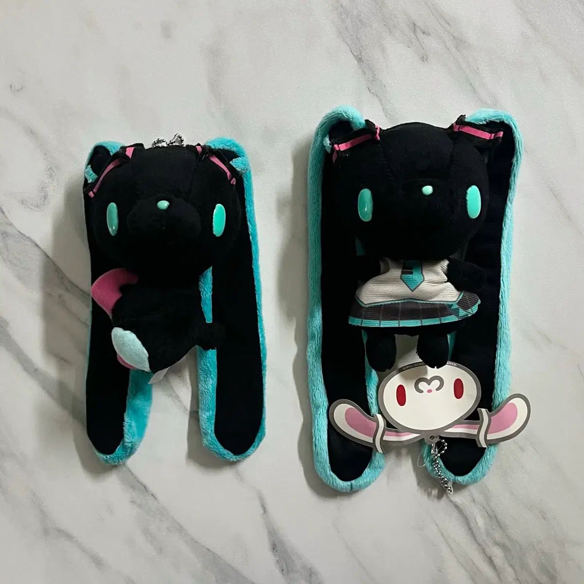 初音ミク 汎用うさぎ ぬいぐるみ キーホルダー - メルカリ