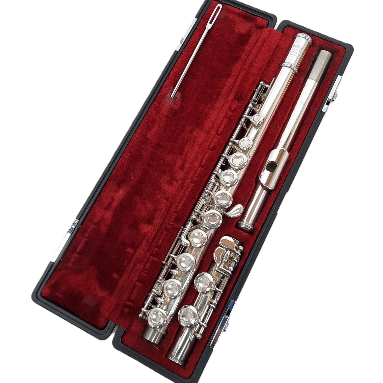 YAMAHA YFL-211S Eメカ ヤマハ フルート ハードケース付き 065023