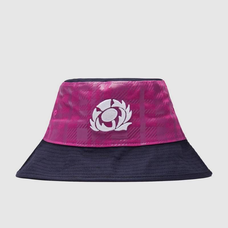 【送料無料・匿名配送】Macron マクロン ラグビー スコットランド代表 25/26 バケットハット バケハ 紺 新品 正規品 並行輸入