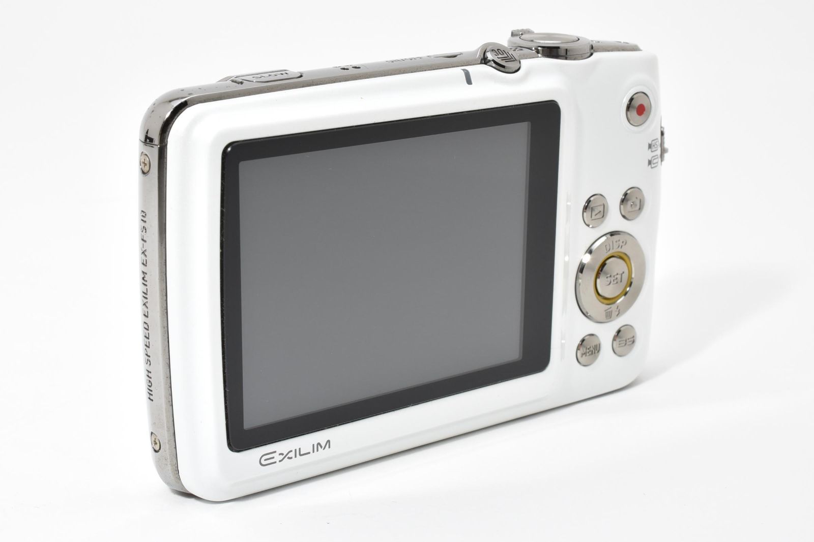 ☆外観極上品☆カシオ CASIO EXILIM EX-FS10 ホワイト☆ LL44#5541 