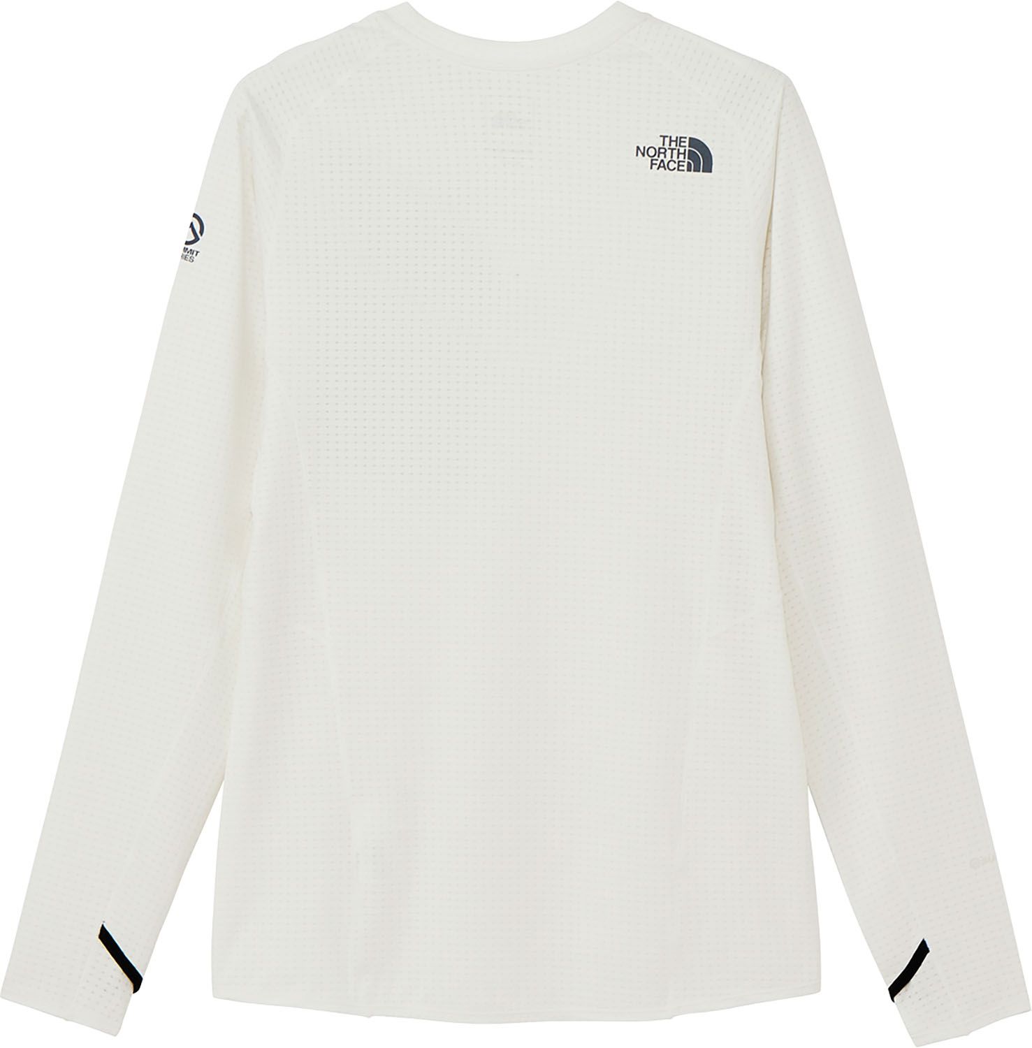 ザ ノース フェイス THE NORTH FACE アウトドア エクスペディションドライドットクルー メンズ レディース 長袖 Tシャツ ロンT トップス インナー カットソー シンプル 胸ポケット ファスナー付き NT 12523 GS グレイッシュホワイト