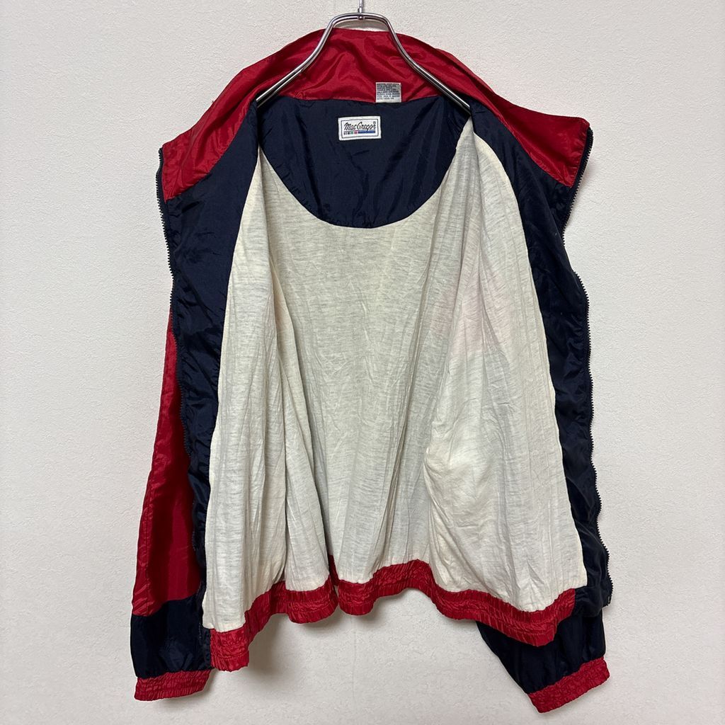 McGREGOR】 80～90s Stars and Stripes motif Nylon Jacket