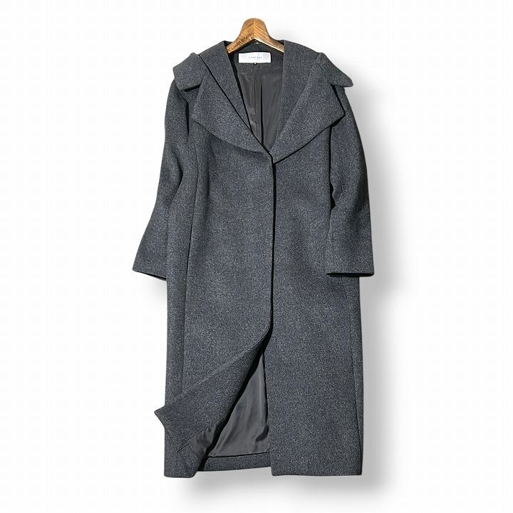 LE CIEL BLUE ルシェルブルー レイヤードデザインロングコート