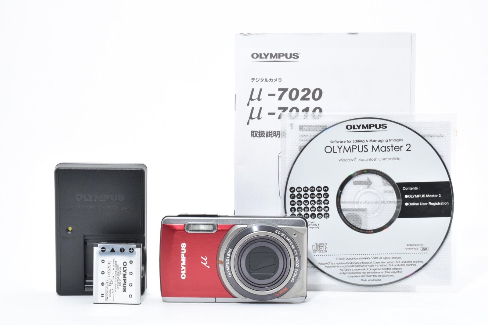 美品】オリンパス Olympus μ-7020 コンパクトデジタルカメラ - メルカリ