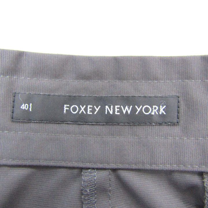 フォクシーニューヨーク スカート ボトムス ギャザー フレア