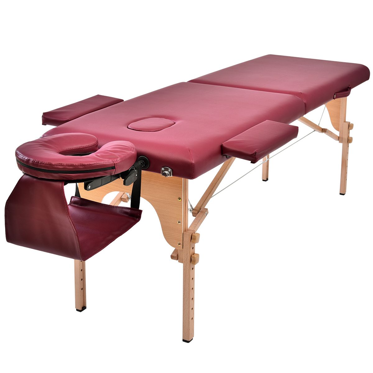 数量 セール マッサージベッド 折りたたみ コンパクト 超軽量 エステベッド 5カラー選べる マッサージ台 施術台 施術ベッド ベッド 出張マッサージ ワイン