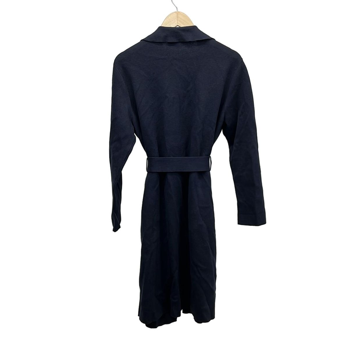 theory(セオリー) コート サイズM美品 - ダークネイビー 長袖/ニット