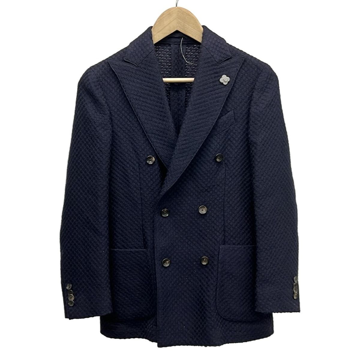 lardini(ラルディーニ) ジャケット サイズ42 L メンズ美品 - ネイビー