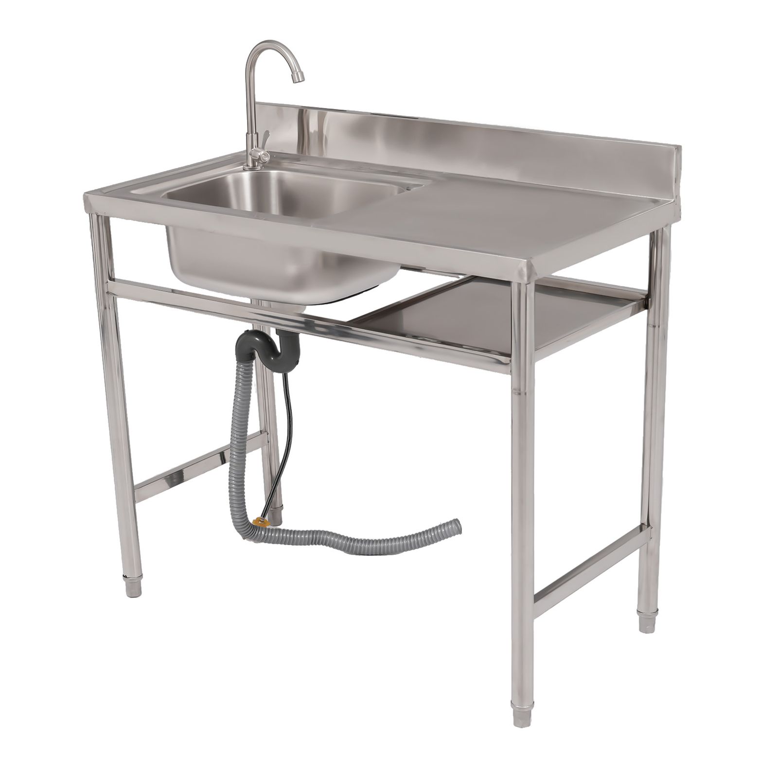 数量限定セール」 【幅100cm】屋外 流し台 ステンレス製 ガーデン