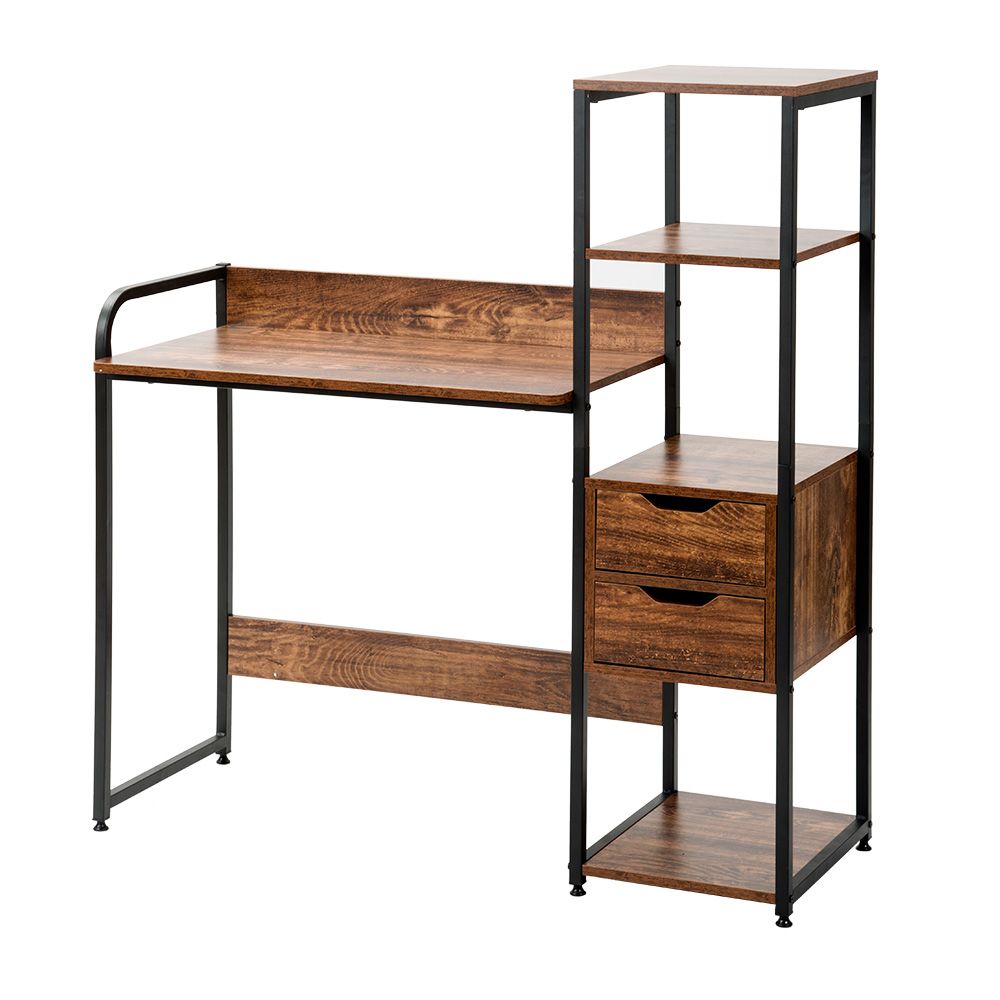 数量限定セール」 【人気商品】【ダークブラウン】 パソコンデスク