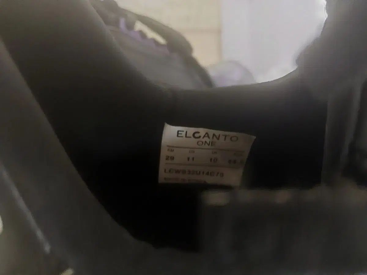  ELCANTO ブラック|PURPLE パープル スニーカー 登山靴 トレッキングシューズ アウトドアシューズ