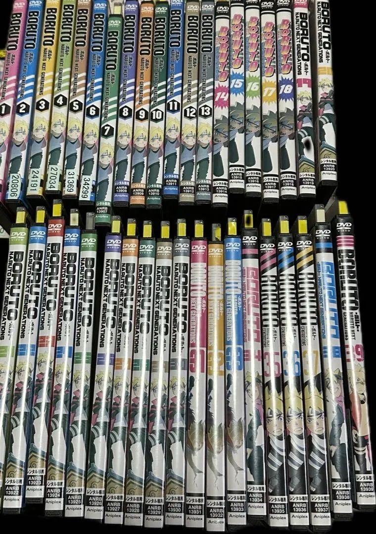 BORUTO レンタル落ち DVD 1巻〜39巻 - メルカリ