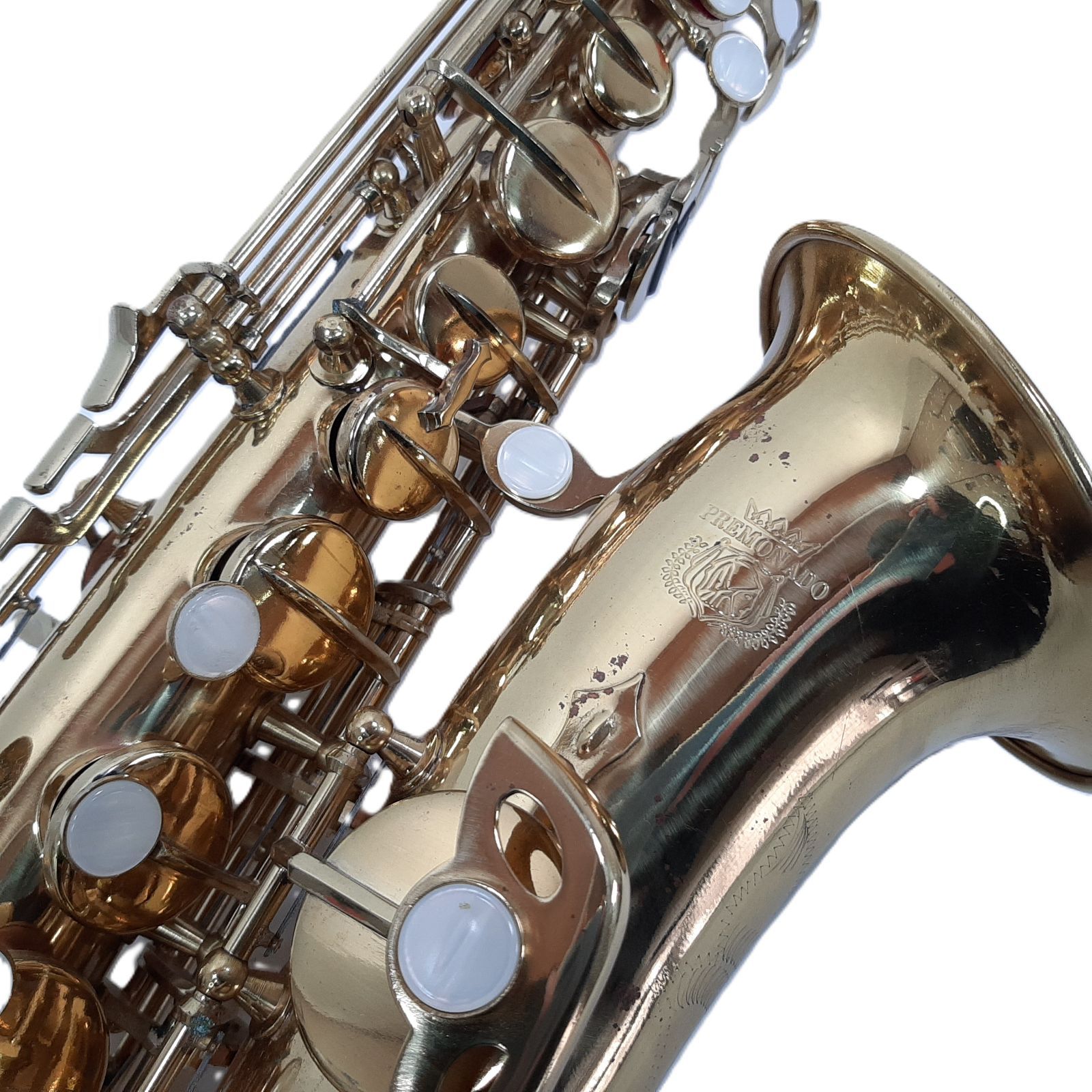 PREMONADO プレモナード アルトサックス 彫刻あり セミハードケース