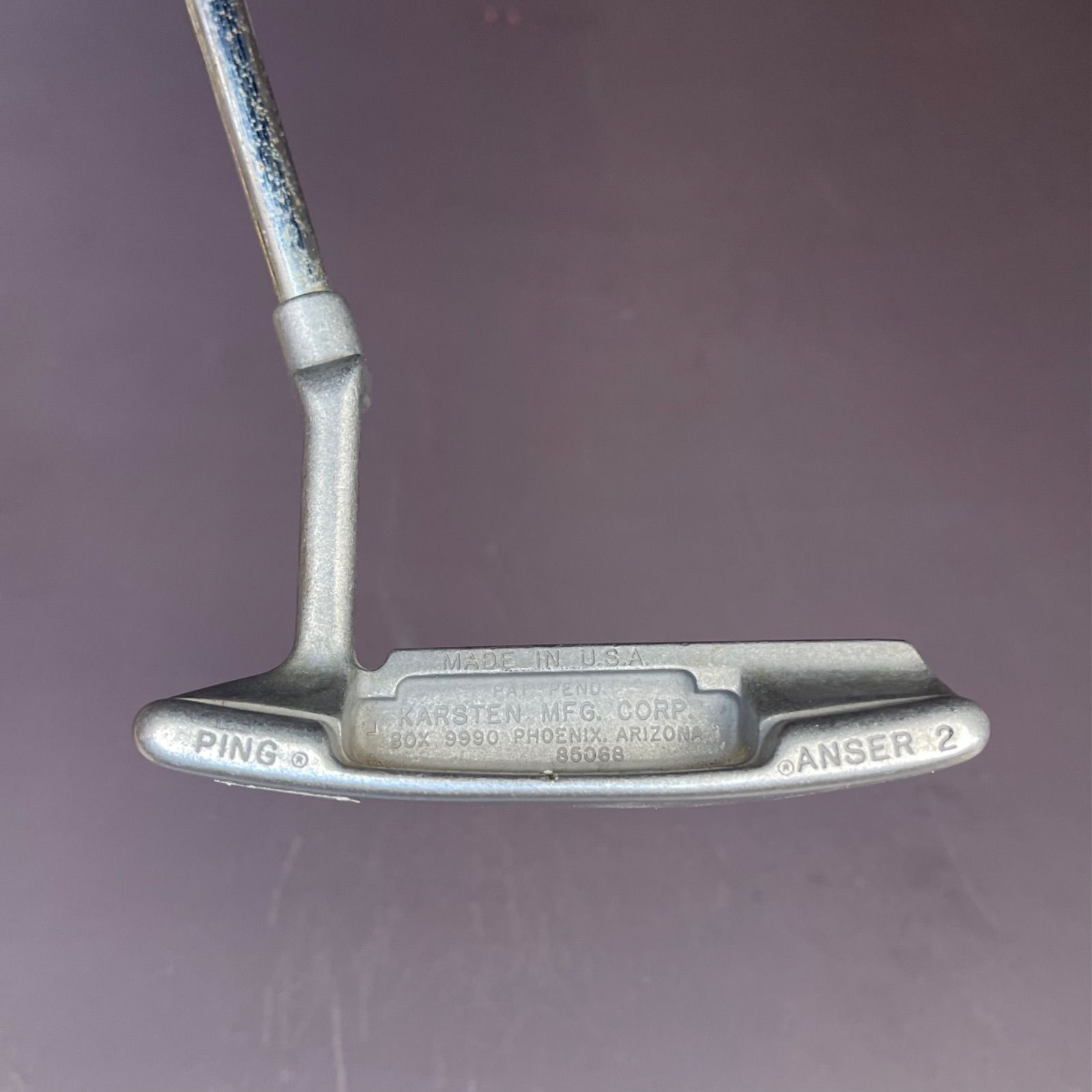 ☆名器再入荷☆XX-0402-101☆PING☆ANSER2☆PAT PEND☆34インチ 