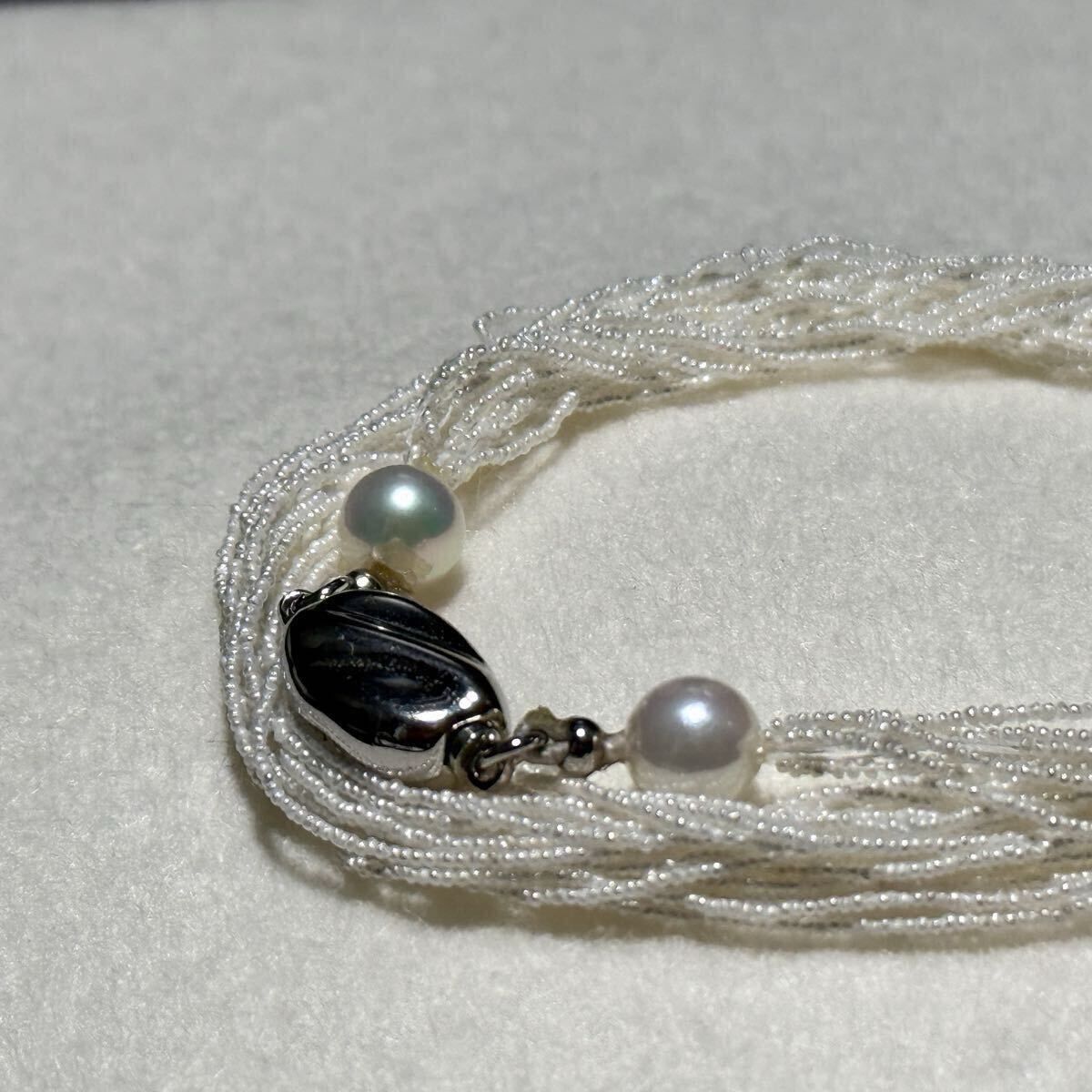 照り◎】アコヤ真珠 ケシパール 芥子 ネックレス フォーマル 冠婚葬祭